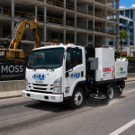 construction sweeping Tampa St Petersburg Florida