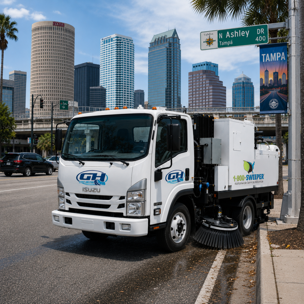 municipal sweeping Tampa