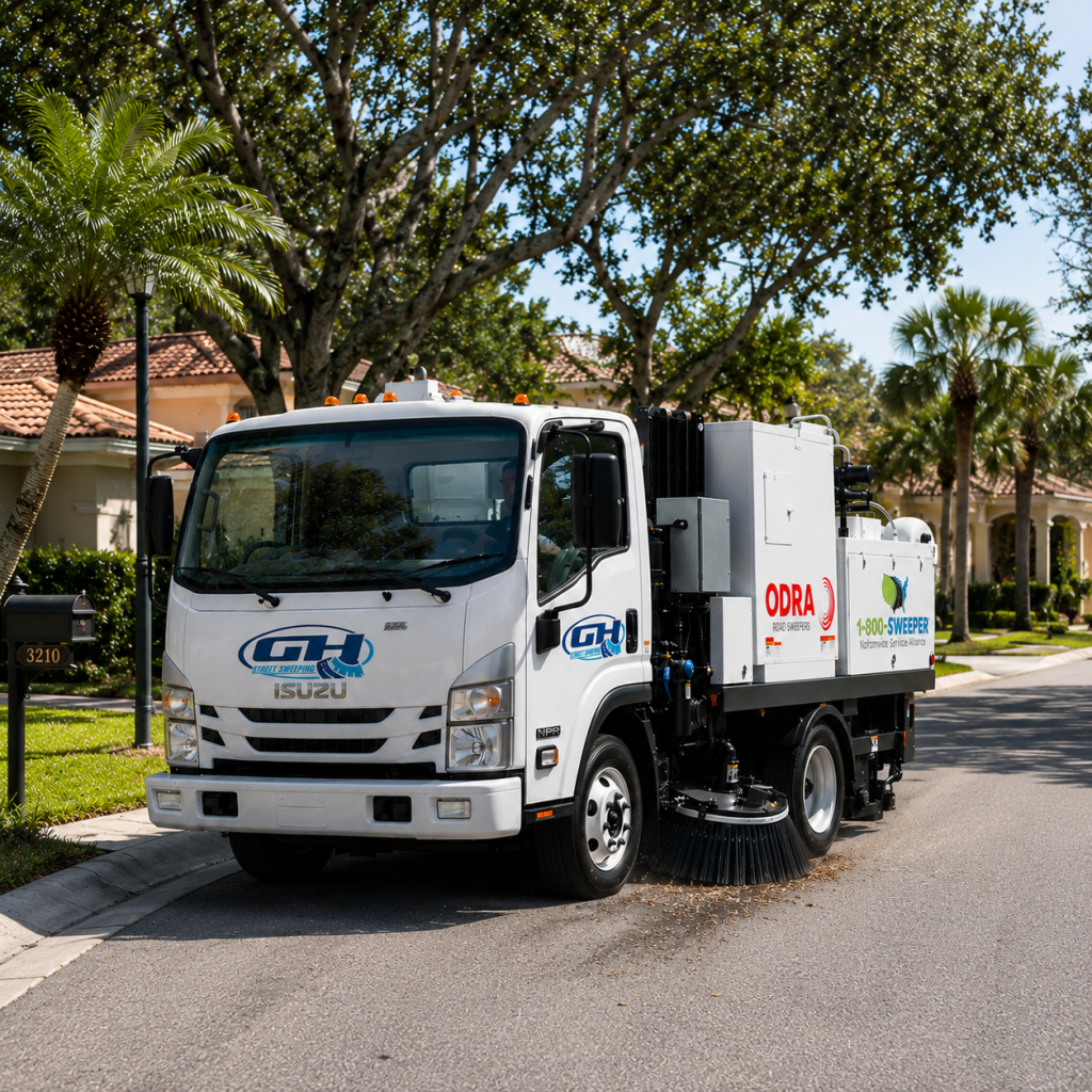 HOA Sweeping Tampa Florida
