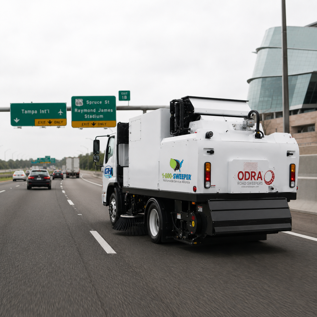 Highway Sweeping Street Sweeping Tampa Clearwater Florida