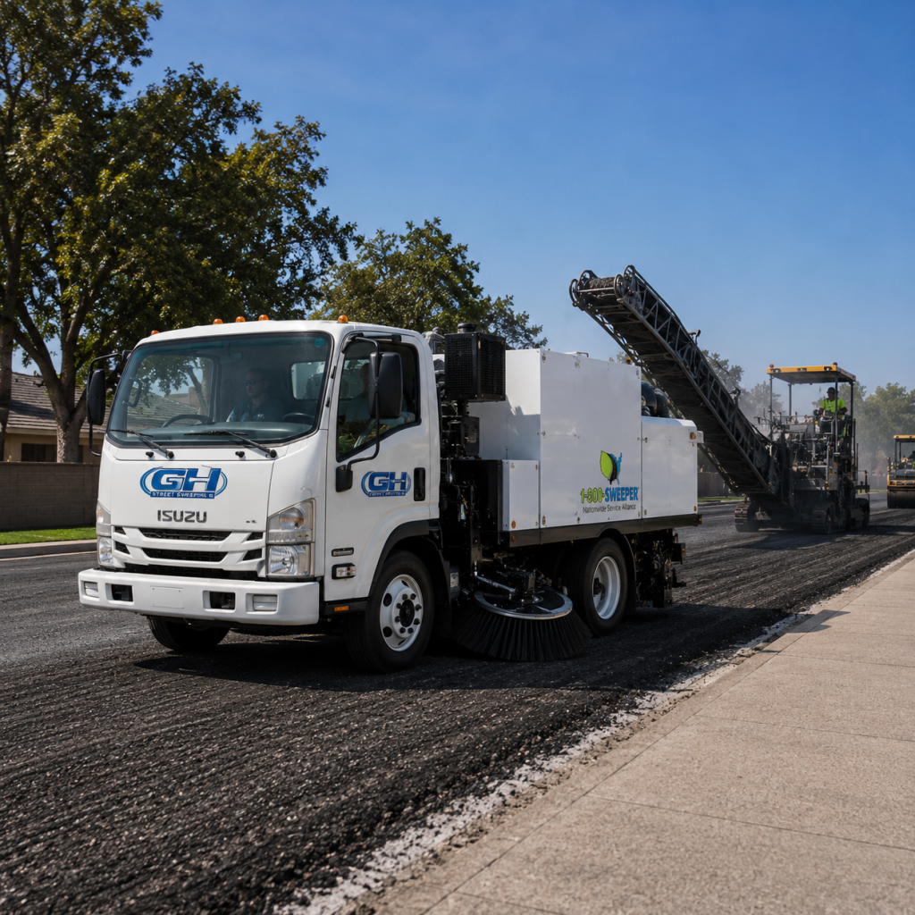 prepaving sweeping Tampa Lakeland Florida